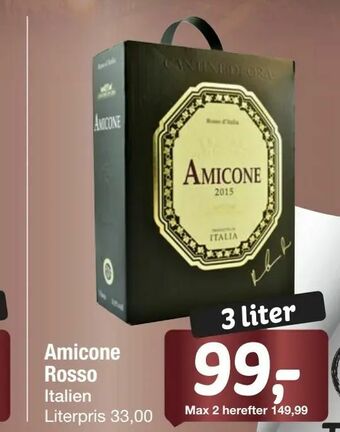 Fakta Tyskland Amicone Rosso tilbud