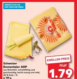 Kaufland Schweizer emmentaler aop tilbud