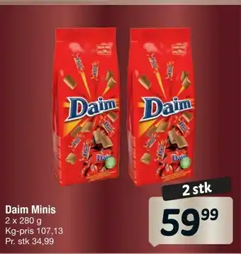 Fakta Tyskland Daim Minis tilbud