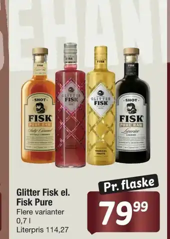 Fakta Tyskland Glitter Fisk el. Fisk Pure tilbud