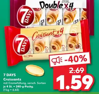 Kaufland 7 DAYS Croissants tilbud