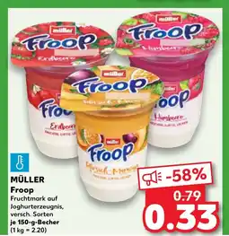 Kaufland MÜLLER Froop tilbud