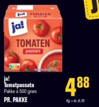 Otto Duborg JA! Tomatpassata tilbud