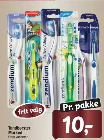 Fakta Tyskland Tandbørster Marked tilbud