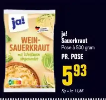 Otto Duborg JA! Sauerkraut tilbud