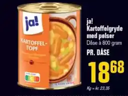 Otto Duborg JA! Kartoffelgryde med pølser tilbud