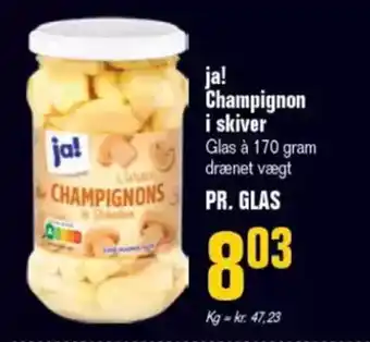 Otto Duborg JA! Champignon i skiver tilbud