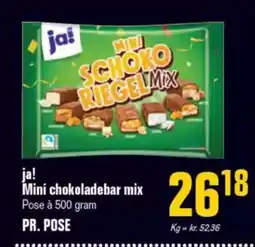 Otto Duborg JA! Mini chokoladebar mix tilbud