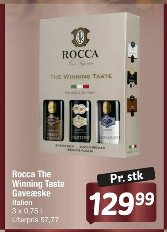Fakta Tyskland Rocca The Winning Taste Gaveæske tilbud