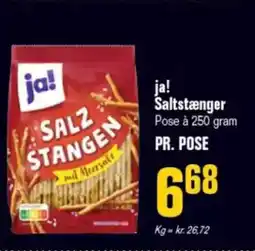 Otto Duborg JA! Saltstænger tilbud