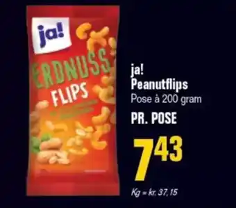 Otto Duborg JA! Peanutflips tilbud