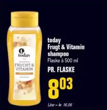 Otto Duborg Today frugt & vitamin shampoo tilbud