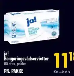 Otto Duborg JA! Rengøringsvådservietter tilbud