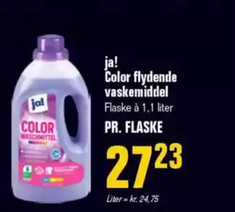 Otto Duborg JA! Color flydende vaskemiddel tilbud