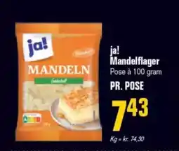 Otto Duborg JA! Mandelflager tilbud