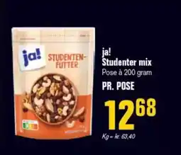 Otto Duborg JA! Studenter mix tilbud