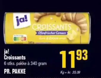 Otto Duborg JA! Croissants tilbud