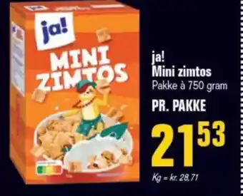 Otto Duborg JA! Mini zimtos tilbud