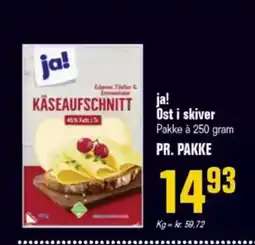 Otto Duborg JA! Ost i skiver tilbud