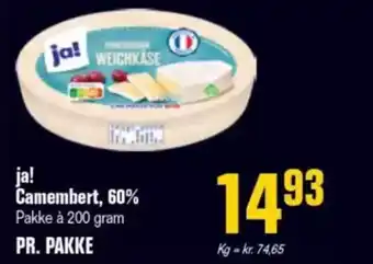 Otto Duborg JA! Camembert, 60% tilbud