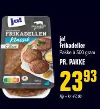 Otto Duborg JA! Frikadeller tilbud