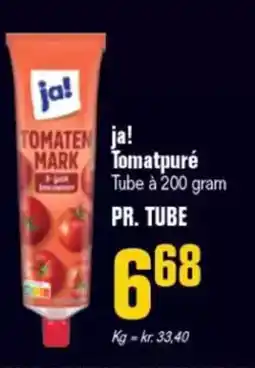 Otto Duborg JA! Tomatpuré tilbud