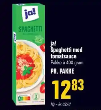 Otto Duborg JA! Spaghetti med tomatsauce tilbud