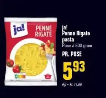 Otto Duborg JA! Penne rigate pasta tilbud