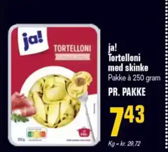 Otto Duborg JA! Tortelloni med skinke tilbud