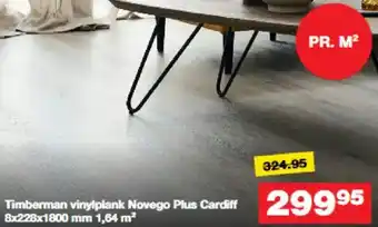 Bauhaus Timberman vinylplank novego plus cardiff tilbud