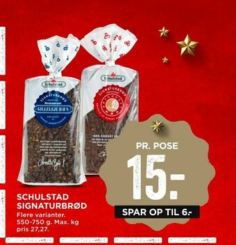 MENY Schulstad signaturbrød tilbud