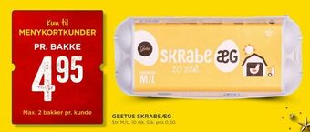 MENY Gestus skrabeæg tilbud