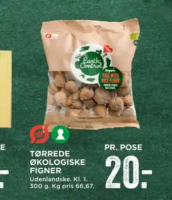 MENY Tørrede økologiske figner tilbud