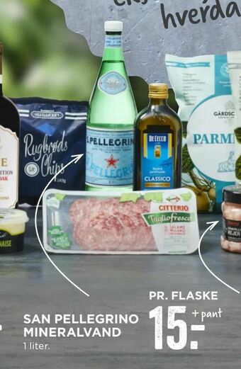 MENY San pellegrino mineralvand tilbud