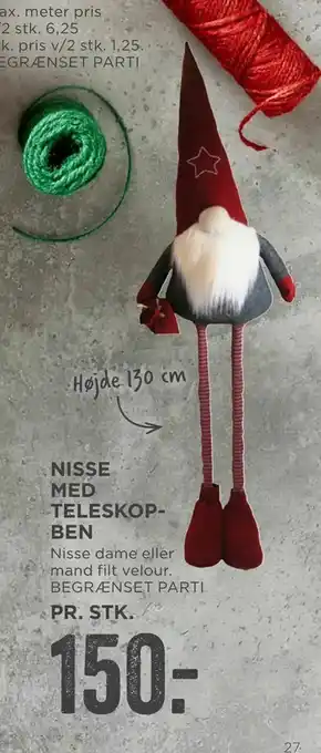 Nisse med teleskopben