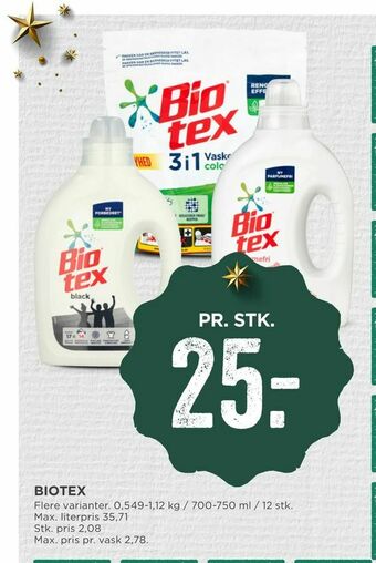 MENY Biotex tilbud