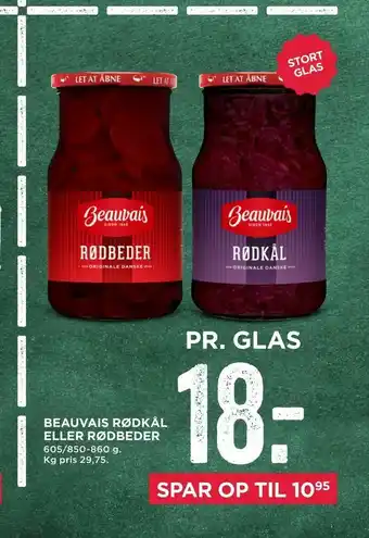 MENY Beauvais rødkål eller rødbeder tilbud