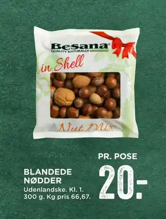 MENY Blandede nødder tilbud