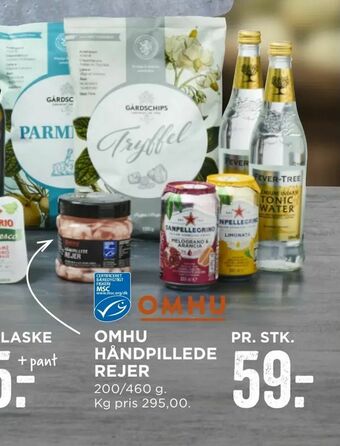 MENY Omhu håndpillede rejer tilbud