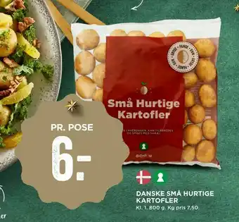 MENY Danske små hurtige kartofler tilbud