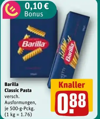 REWE BARILLA Classic pasta tilbud