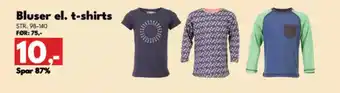 Dansk Outlet Bluser el. t-shirts tilbud