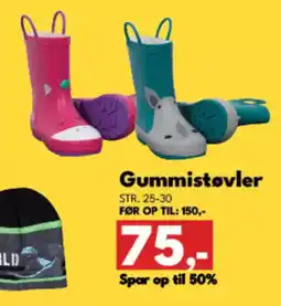 Dansk Outlet Gummistøvler tilbud