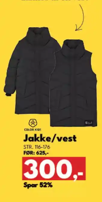 Dansk Outlet Jakke/vest tilbud