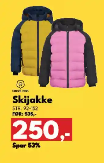 Dansk Outlet Skijakke tilbud