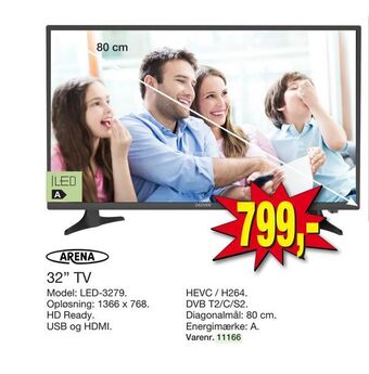 Harald Nyborg 32" tv tilbud
