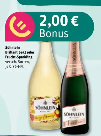 REWE Söhnlein Brillant Sekt oder Frucht-Sparkling tilbud