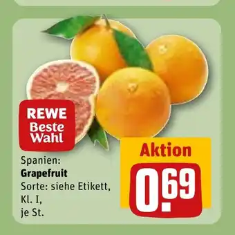 REWE Spanien: Grapefruit tilbud