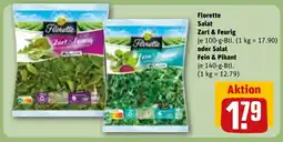 REWE Florette Salat Zart & Feurig tilbud