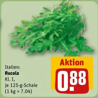 REWE Italien: Rucola tilbud